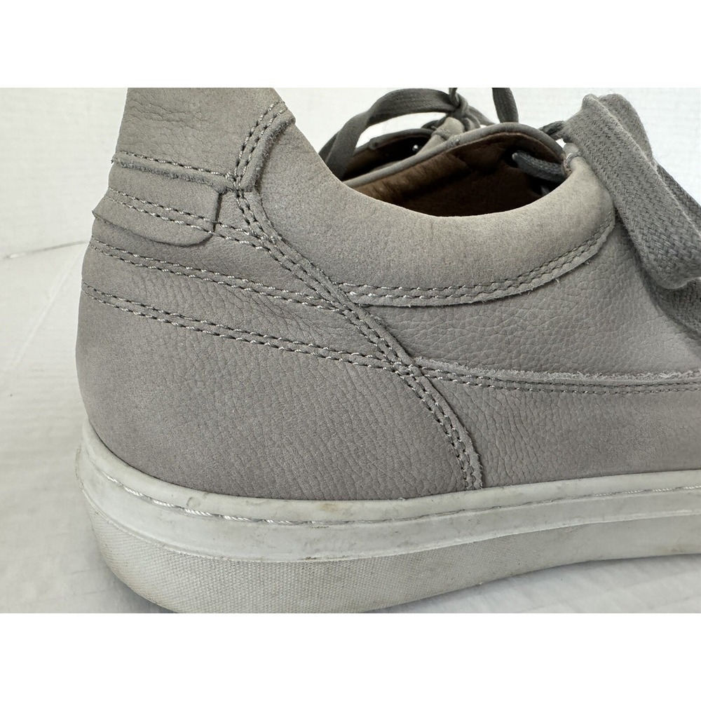 J&M Est 1850 size 10 1/2 M Men's Gray Leather Shoes 27-2329 - Picture 3 of 16